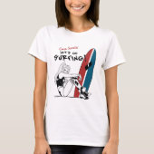 Harley Quinn - Laten we gaan surfen T-shirt (Voorkant)