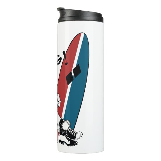 Harley Quinn - Laten we gaan surfen Thermosbeker (Geroteerd rechts)