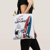 Harley Quinn - Laten we gaan surfen Tote Bag (Dichtbij)