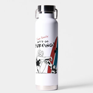 Harley Quinn - Laten we gaan surfen Waterfles
