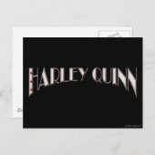 Harley Quinn - Logo Briefkaart (Voorkant / Achterkant)
