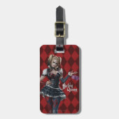 Harley Quinn met Fuzzy Dice Bagagelabel (Voorkant verticaal)