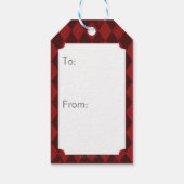 Harley Quinn met Fuzzy Dice Cadeaulabel (Achterkant)