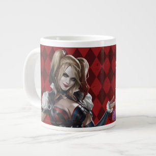 Harley Quinn met Fuzzy Dice Grote Koffiekop