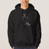 Harley Quinn met Fuzzy Dice Hoodie (Voorkant)