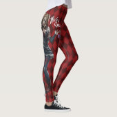 Harley Quinn met Fuzzy Dice Leggings (Rechts)