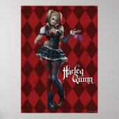 Harley Quinn met Fuzzy Dice Poster (Voorkant)