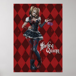 Harley Quinn met Fuzzy Dice Poster