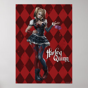 Harley Quinn met Fuzzy Dice Poster