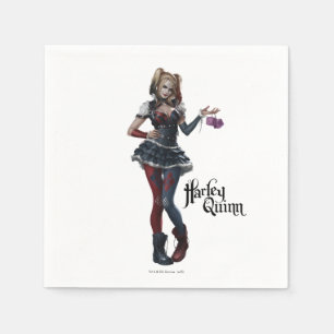 Harley Quinn met Fuzzy Dice Servet