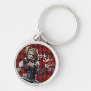 Harley Quinn met Fuzzy Dice Sleutelhanger