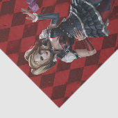 Harley Quinn met Fuzzy Dice Tissuepapier (Detail)