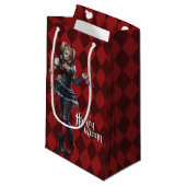 Harley Quinn Met Fuzzy Dobbelstenen Klein Cadeauzakje (Voorkant Gekanteld)