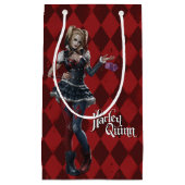Harley Quinn Met Fuzzy Dobbelstenen Klein Cadeauzakje (Voorkant)
