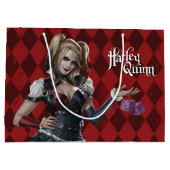 Harley Quinn Met Fuzzy Dobbelstenen Large Cadeautasje (Achterkant)