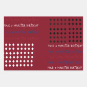 Harley Quinn Monster Birthday Wrapping Paper (Voorkant 3)