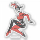 Harley Quinn Pose Sticker (Voorkant)