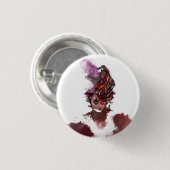 Harley Quinn  Ronde Button 3,2 Cm (Voorkant /achterkant)