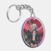 Harley Quinn Sleutelhanger (Voorkant Links)