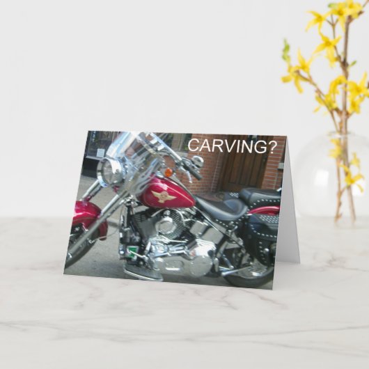 HARLEY STYLE VOOR HALLOEEN KAART (Gele Bloem)