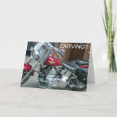 HARLEY STYLE VOOR HALLOEEN KAART (Voorkant)