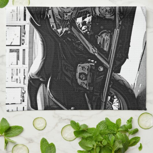 Harley Theedoek (Gevouwen)