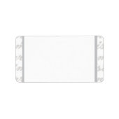 Harlock - Vrolijk kerstfeest in het grijs - Adrese Etiket (Voorkant)