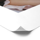 HARLOW 1st Birthday Welkome Baby Foto's 18x24 Poster (Hoek)