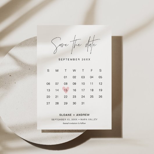 HARLOW-agenda bespaart de datum minimalistische br Kaart