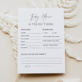 HARLOW Baby shower Advice and Predications Kaart