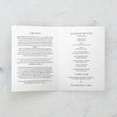 HARLOW begrafenisprogramma, overlijdensbericht gev Bedankkaart (Binnen)