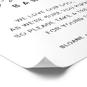 HARLOW Biscuit Bar Pet Weddenschap Poster (Hoek)