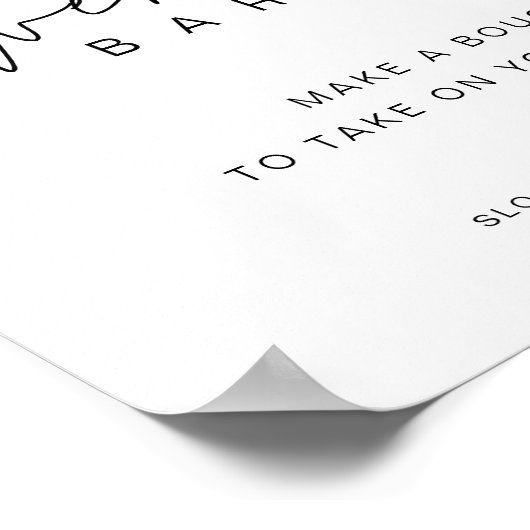 HARLOW Bordrukbalk 8x10 Poster (Hoek)