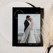 HARLOW bruiloft Elopement We Tied The Knot - Zwart Kaart