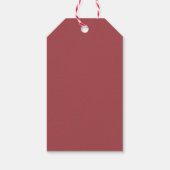 HARLOW Cozy Hot Cocaca Kerstfamilie - Labels met c Cadeaulabel (Achterkant)