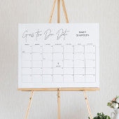 HARLOW denk dat het Baby shower 16x20 op de verval Poster