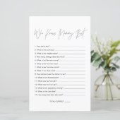 HARLOW die het beste Baby shower van mama kent (Staand voorkant)