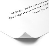 HARLOW Fopspeen Hunt Baby shower Spel Sign Poster (Hoek)