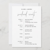 HARLOW Fun Dingen om een welkomstbrief te doen Kaart (Achterkant)