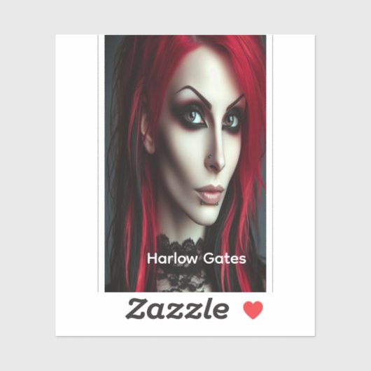 Harlow Gates Sticker (Vel)