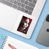 Harlow Gates Sticker (Laptop met iPhone)