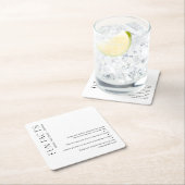 HARLOW Leuke Feiten over het bruid & bruidegom Ond Kartonnen Onderzetters (Insitu)