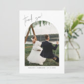 HARLOW Minimalist Bohemian Weddenschap Hartelijk d Kaart (Staand voorkant)