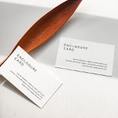 HARLOW Minimalist Enclosure Kaart Invitation Inser