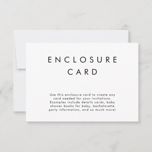 HARLOW moderne, minimale behuizingskaart Bedankkaart (Voorkant)