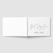 HARLOW Moderne Minimalistische Beste Dag Ooit Trou Gastenboek (Volledig)