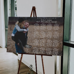 HARLOW Moderne Sjabloon van de Fotozentabel Poster