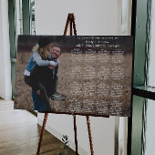 HARLOW Moderne Sjabloon van de Fotozentabel Poster