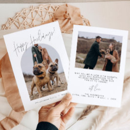 HARLOW Moderne Vakantie kerstkaart Kaart