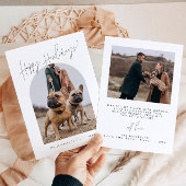 HARLOW Moderne Vakantie kerstkaart Kaart